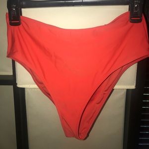 High waisted bikini bottoms from target. Small